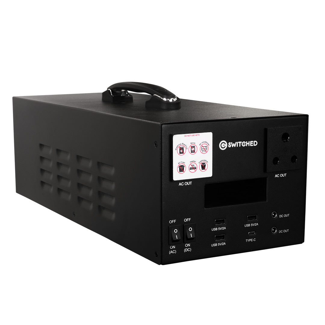 Switched 1000W Emergency UPS Power Station