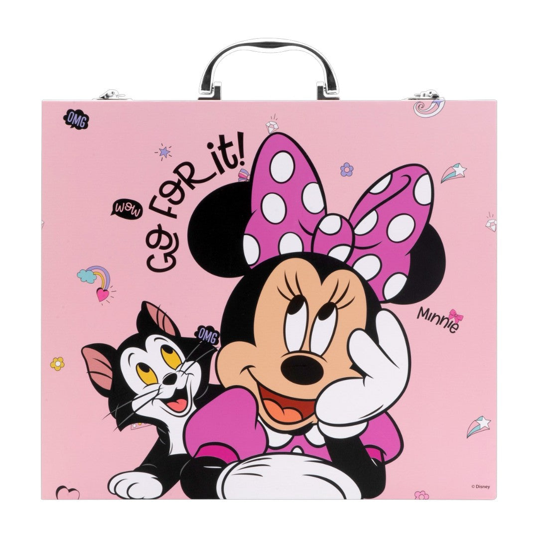 42 Pc Colouring Stationery Briefcase - Minnie Mouse