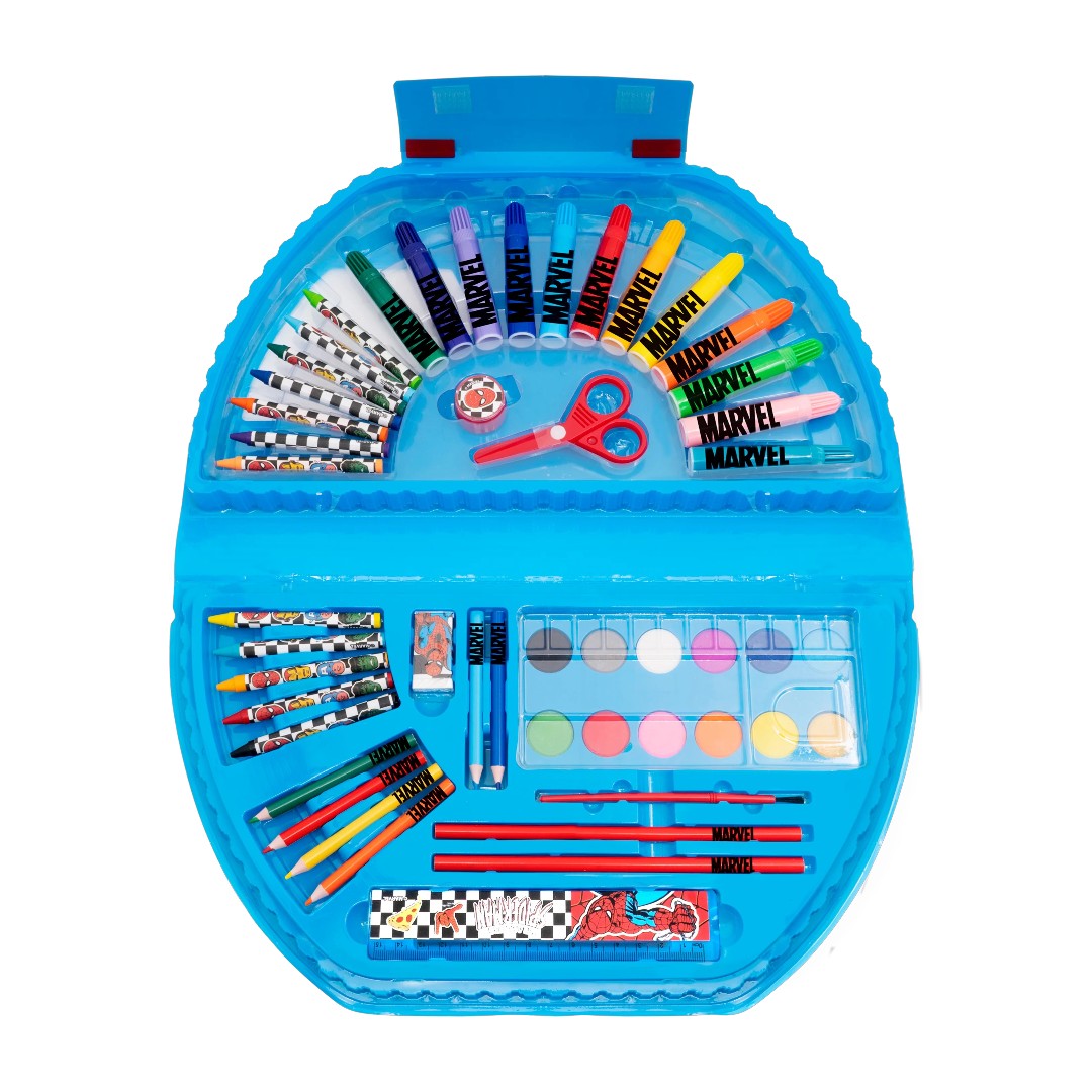 50 Pc Colouring Stationery Set - Avengers