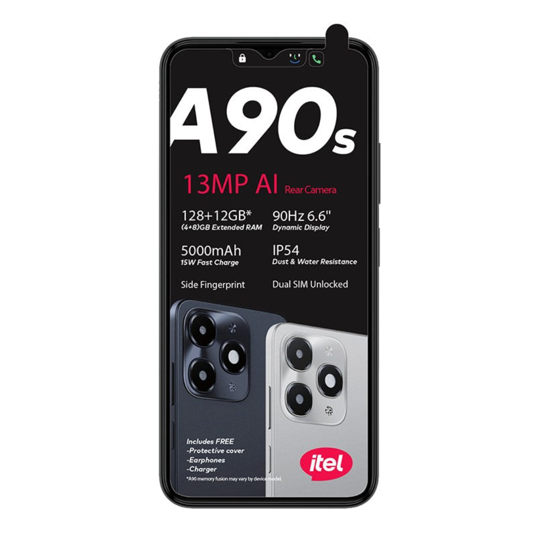 Itel A90s (Black) - Vodacom