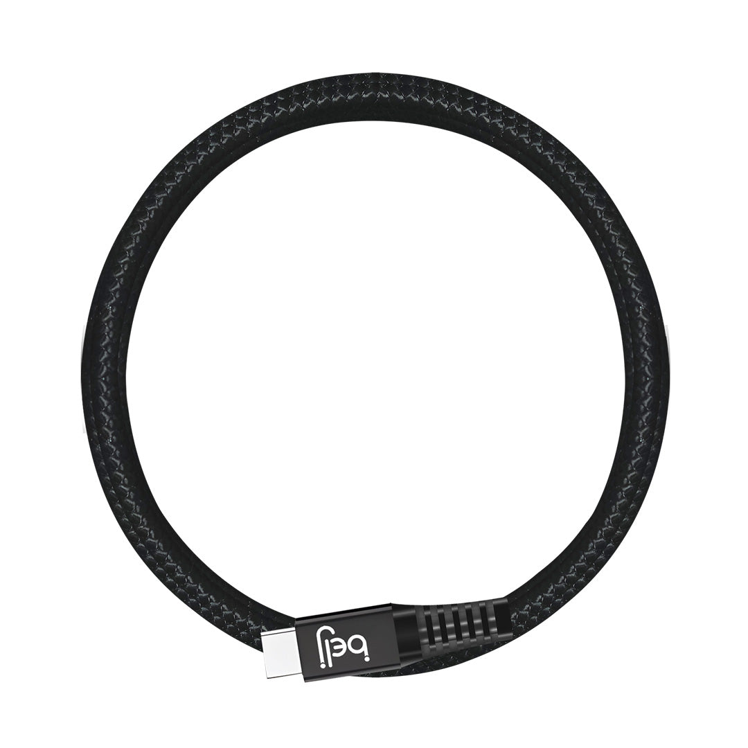 Belj 3m Braided Cable - USB To Type C - Black