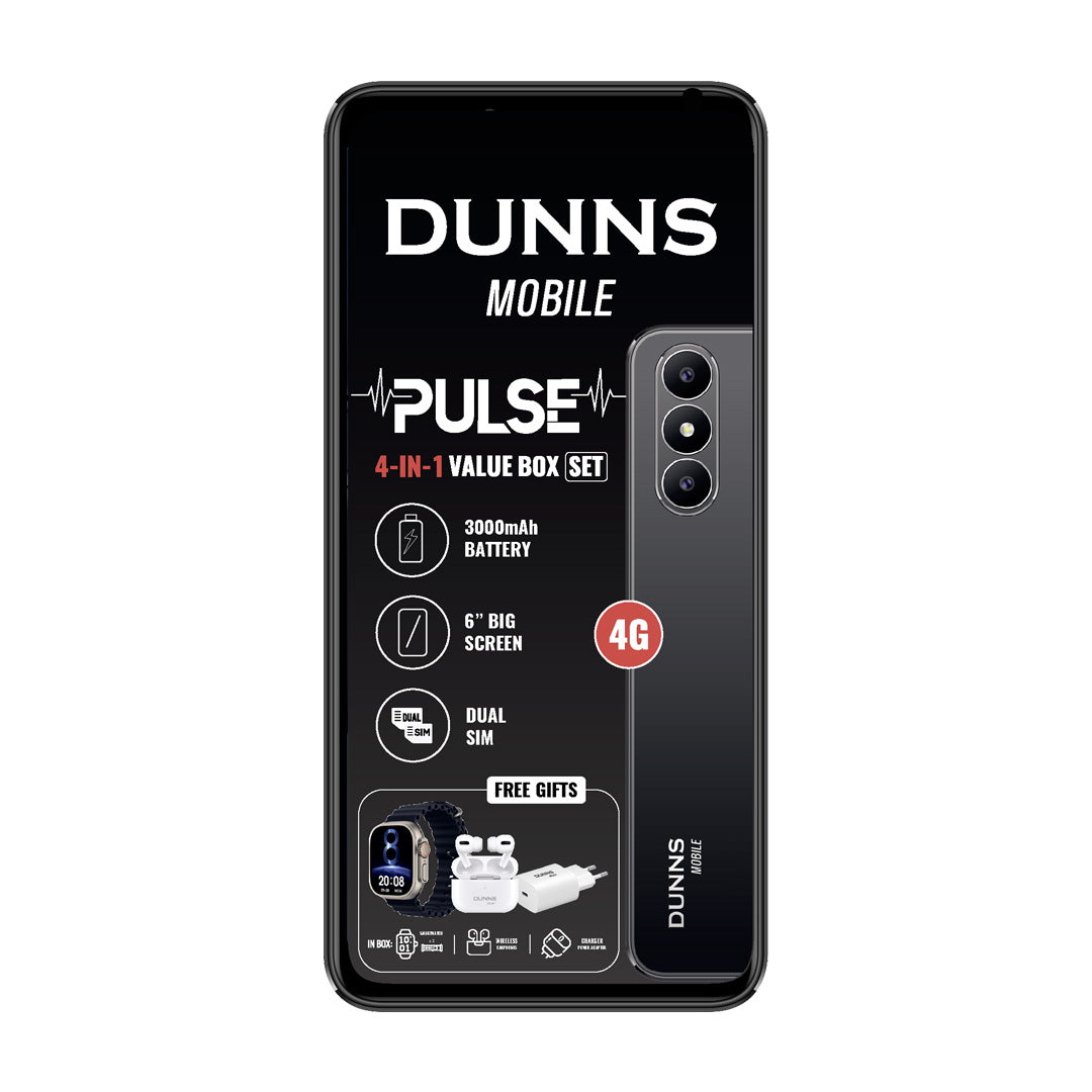 Dunns Mobile Pulse 4-in-1 Box Set (Black)