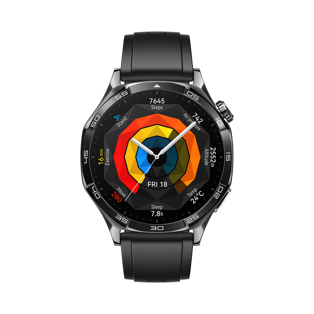 Huawei GT 5 GPS Watch 46mm Black Dunns Mobile SA