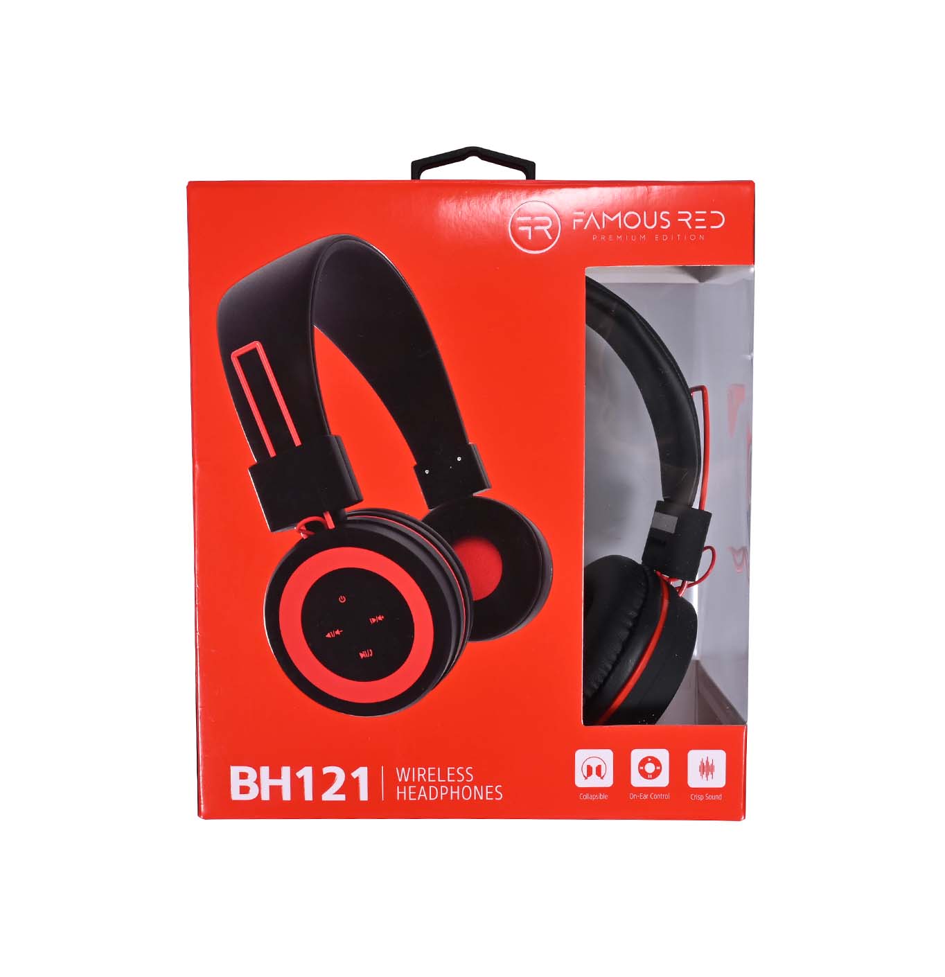 Famous Red BT Headphones