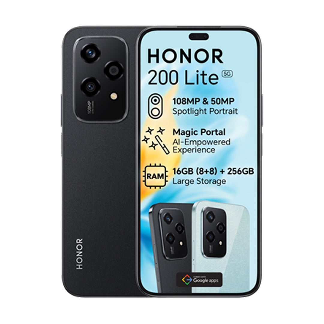 Honor 200 Lite + Honor Choice Earbuds X5