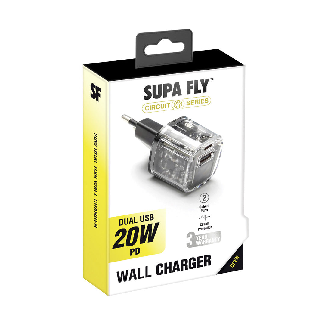 Supa Fly 20W Wall Charger (Type C)