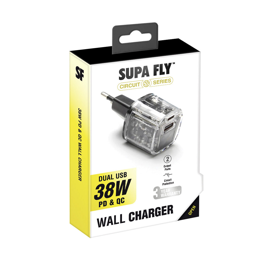 Supa Fly 38W Wall Charger (Type C)