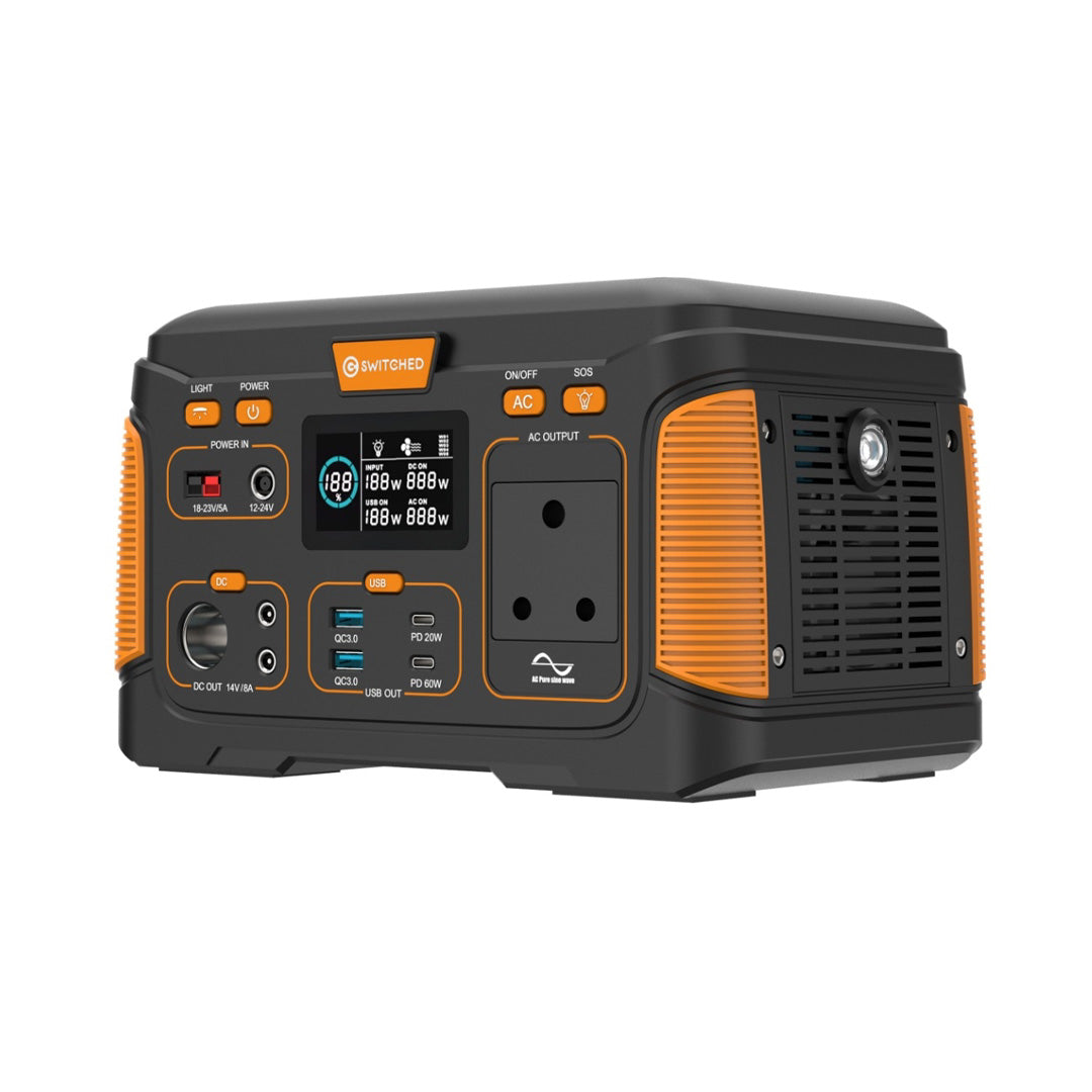 Switched 300W Emergency Portable Power Station