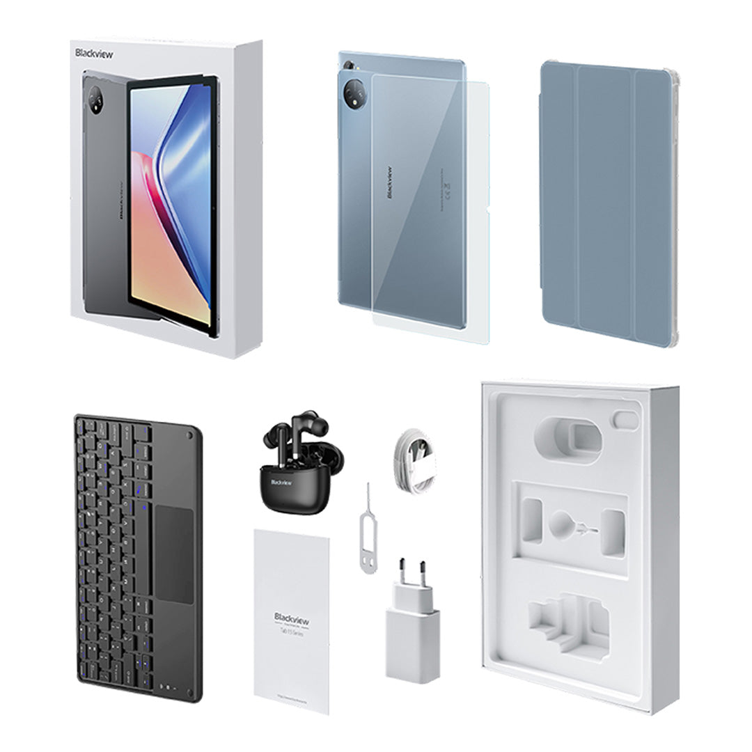 Blackview Tab 80 + Free Earbuds + Keyboard DS -Grey
