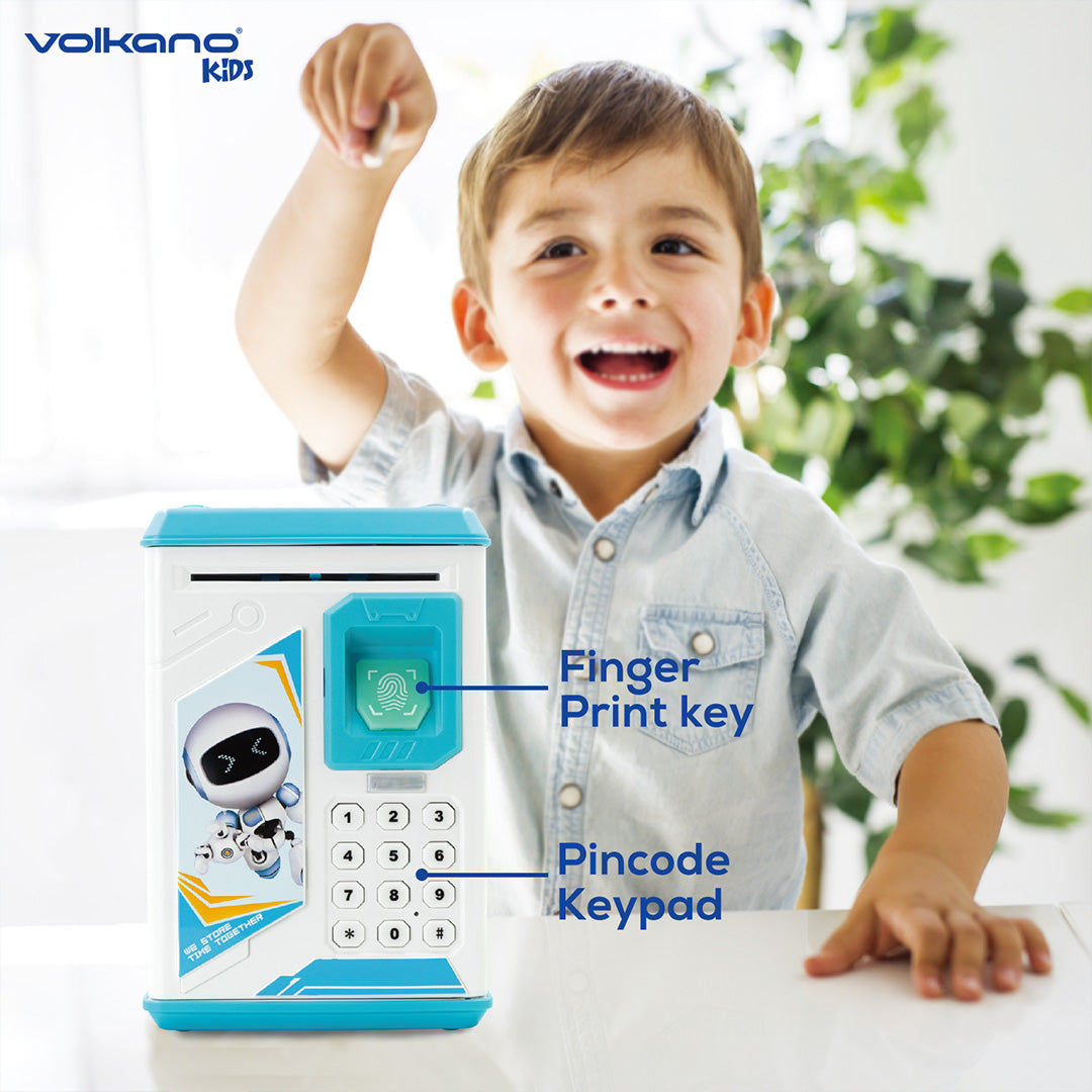 Volkano Kids Money Saving Vault - Blue