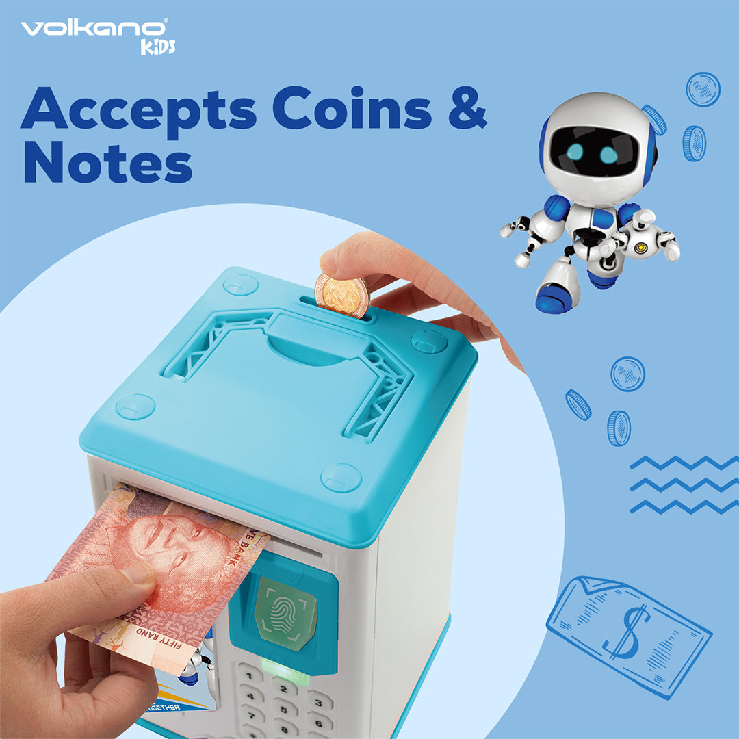 Volkano Kids Money Saving Vault - Blue