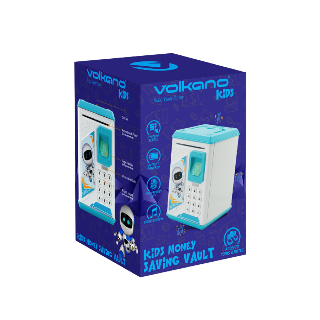 Volkano Kids Money Saving Vault - Blue