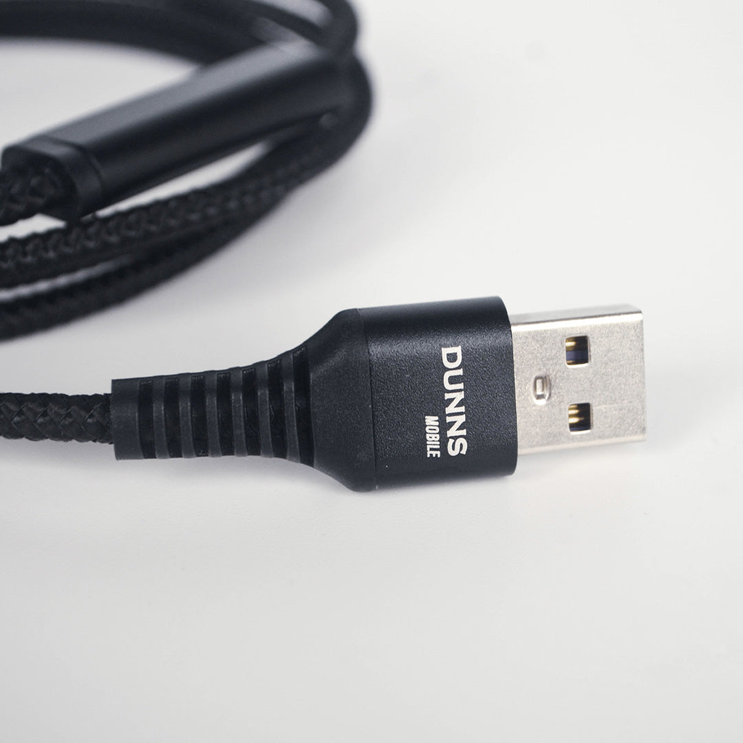 Dunns Mobile 2-In-1  Cable - Black
