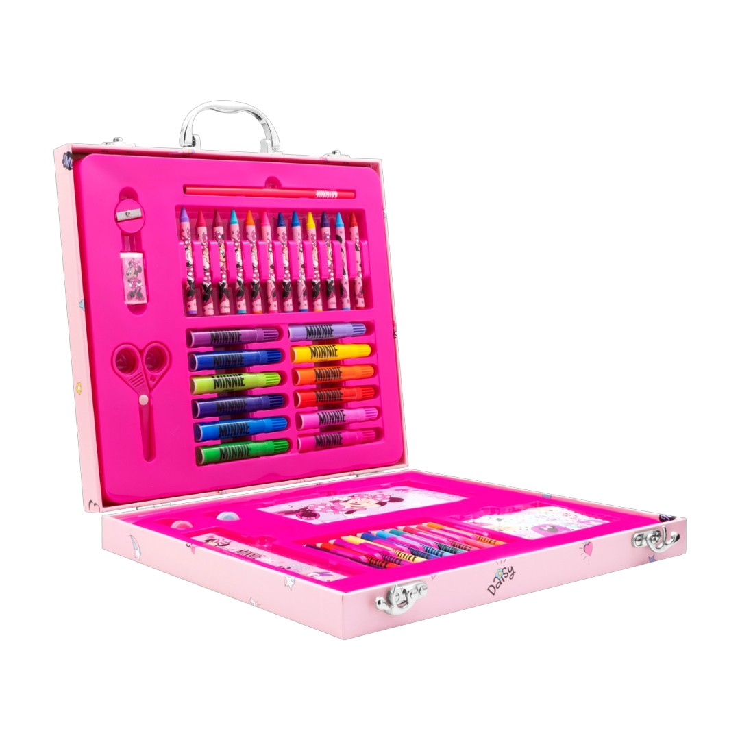42 Pc Colouring Stationery Briefcase - Minnie Mouse – Dunns Mobile SA