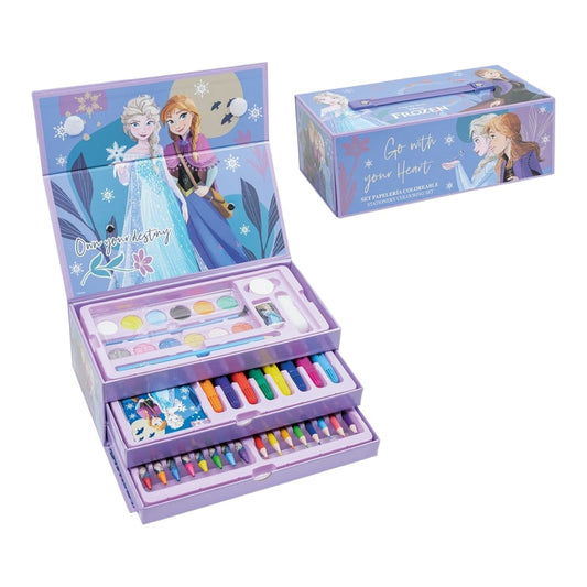 43 Pc Colouring Stationery Set - Frozen