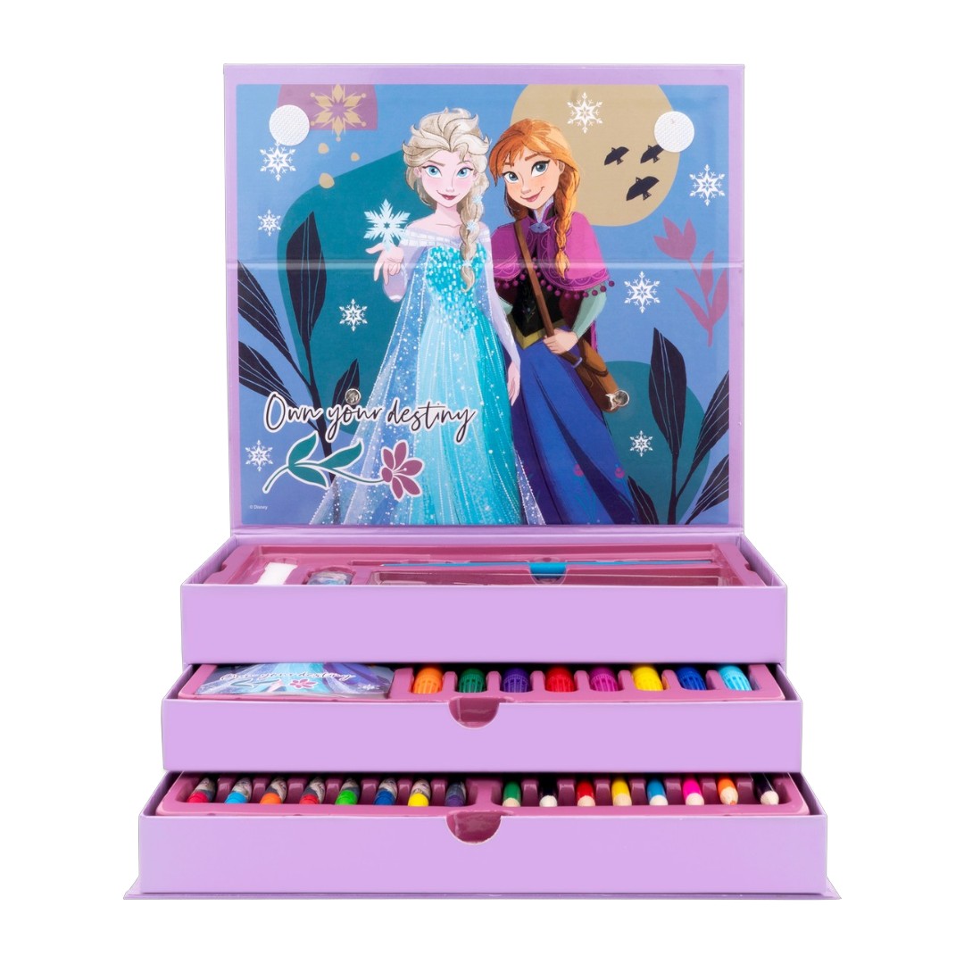 43 Pc Colouring Stationery Set - Frozen