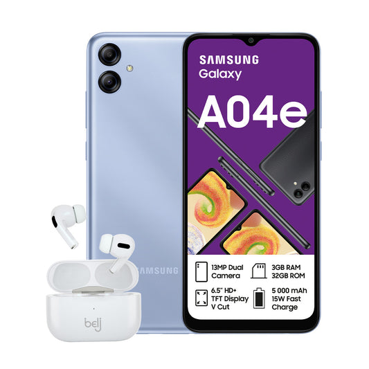 Samsung Galaxy A04e (MTN) + FREE Belj Wireless Earpods