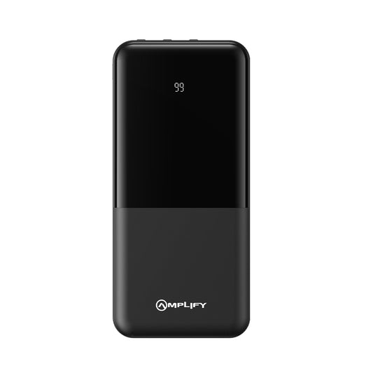 Amplify 10 000mAh Power Bank - Black