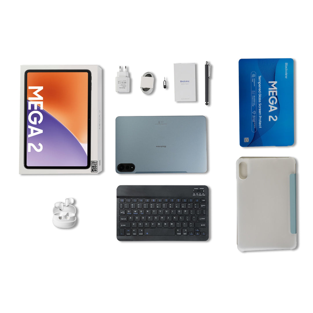 Blackview Mega 2 Tablet Bundle - Grey – Dunns Mobile SA