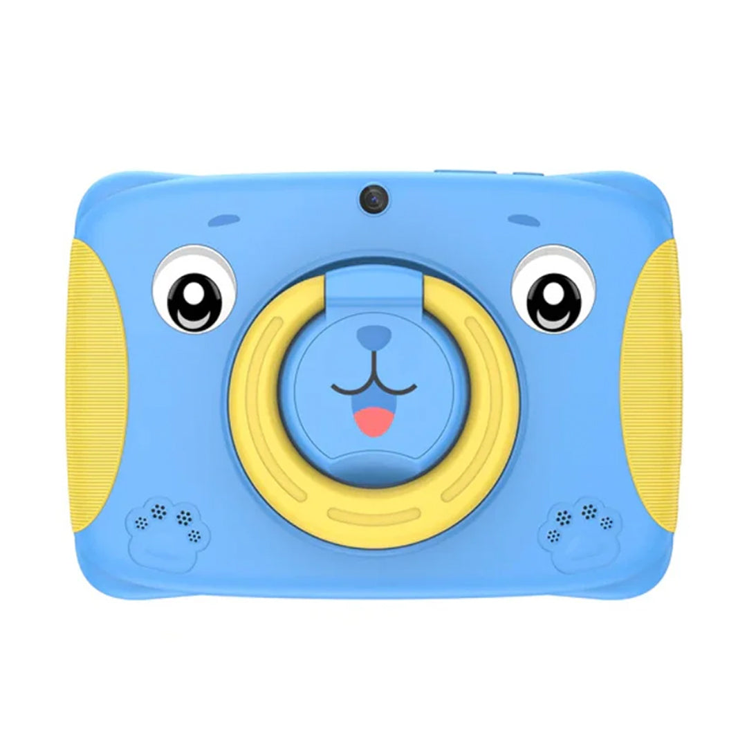 Blackview Kids Tab 3 Blue tablet featuring colorful animal design for children.