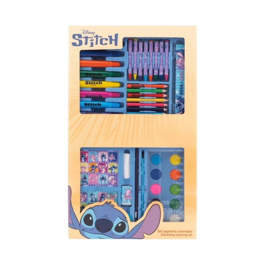Colouring Stationery Set Box - Stitch