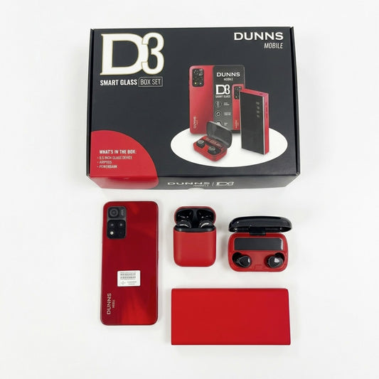 Dunns Mobile D3 Boxset + Free Bluetooth Speaker