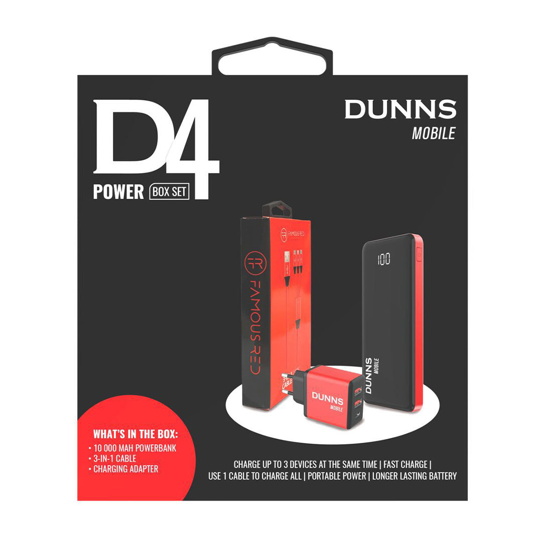 Dunns Mobile D4 Power Box Set-Red