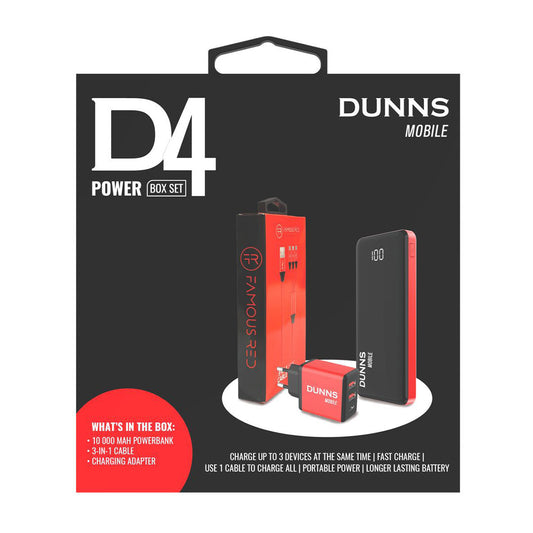 Dunns Mobile D4 Power Box Set-Red