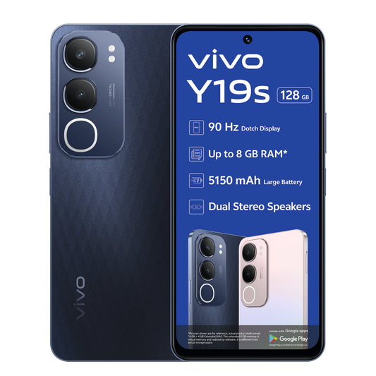 Vivo Y19s 128GB 4G DS (Vodacom) - Black