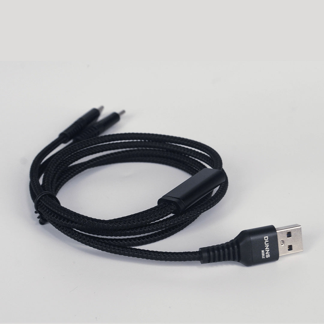 Dunns Mobile 2-In-1  Cable - Black