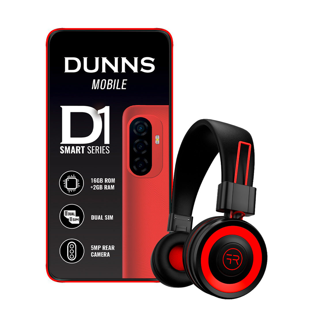 Dunns Mobile 5" D1 Smart With Free Headphones Dunns Mobile SA