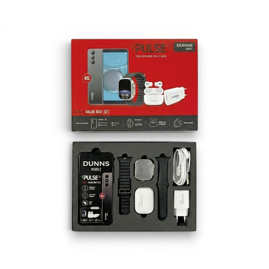 Dunns Mobile Pulse 4-in-1 Boxset (Black)