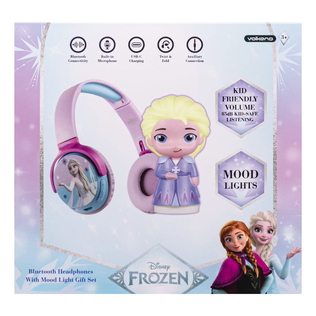 Frozen Soft Touch Light With Bluetooth Headphones Combo