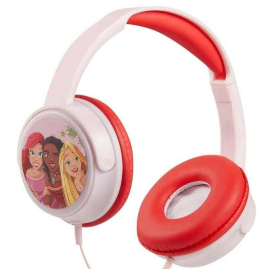 Princess Auxiliary Headphones with Stickers (White)