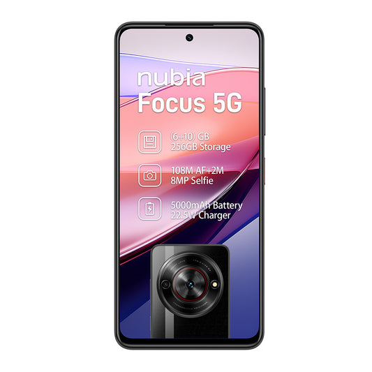 Nubia Focus 5G DS - Vodacom (Black)