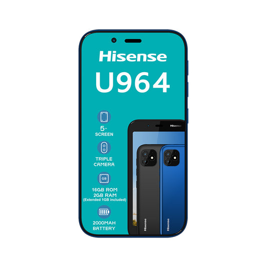 Hisense U964 DS - Blue (MTN)