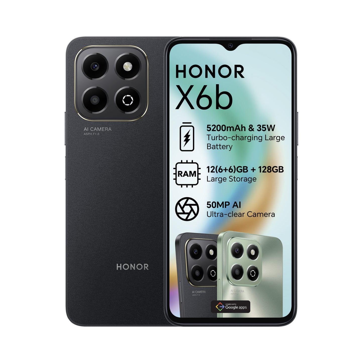 Honor X6b DS (Telkom) - Black