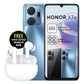 Honor X7a DS + Free Earpods - Blue