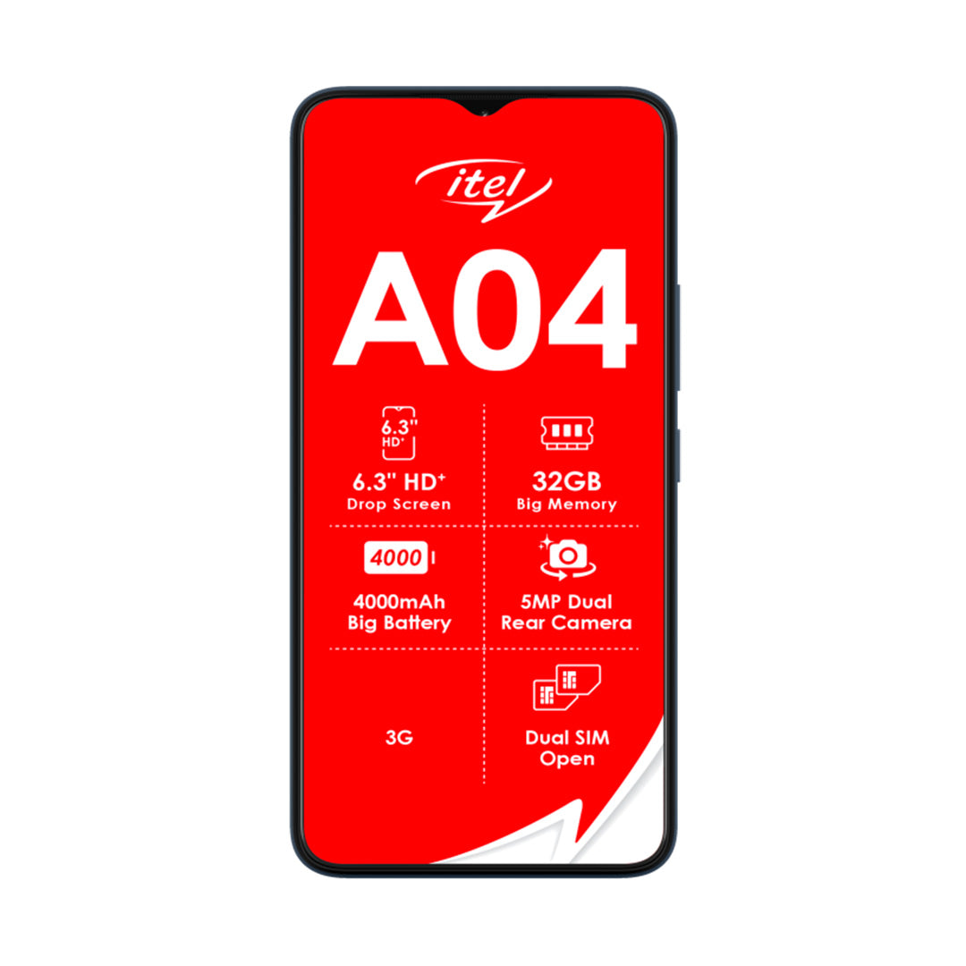Itel A04 + Free Telkom Data And Voice Bundle