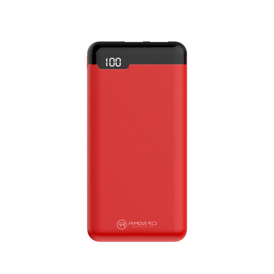 Famous Red 10 000 MAH Power Bank