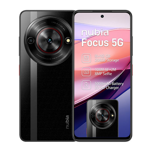 Nubia Focus 5G DS - Vodacom (Black)
