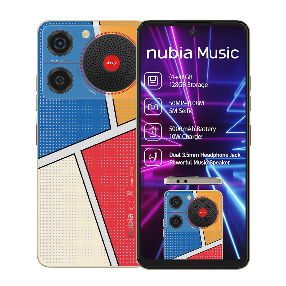 Music Cell Nubia Music - Dual Sim – Dunns Mobile SA