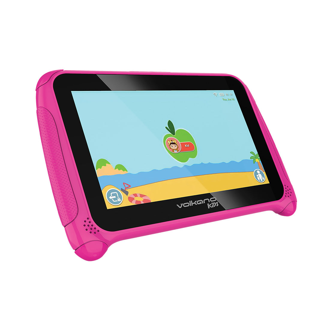 Volkano Kids 7" Pink Tablet + Kids Headphones