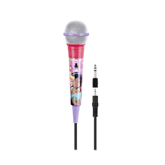 Disney Princess Mic With Aux - Pink