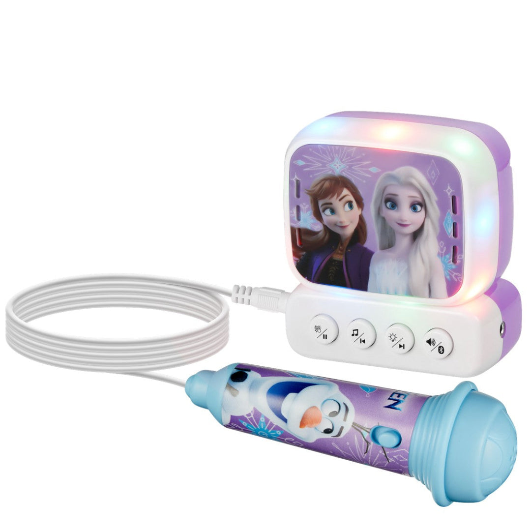 Disney Frozen Bluetooth Mini Karaoke Machine with Belt Hook