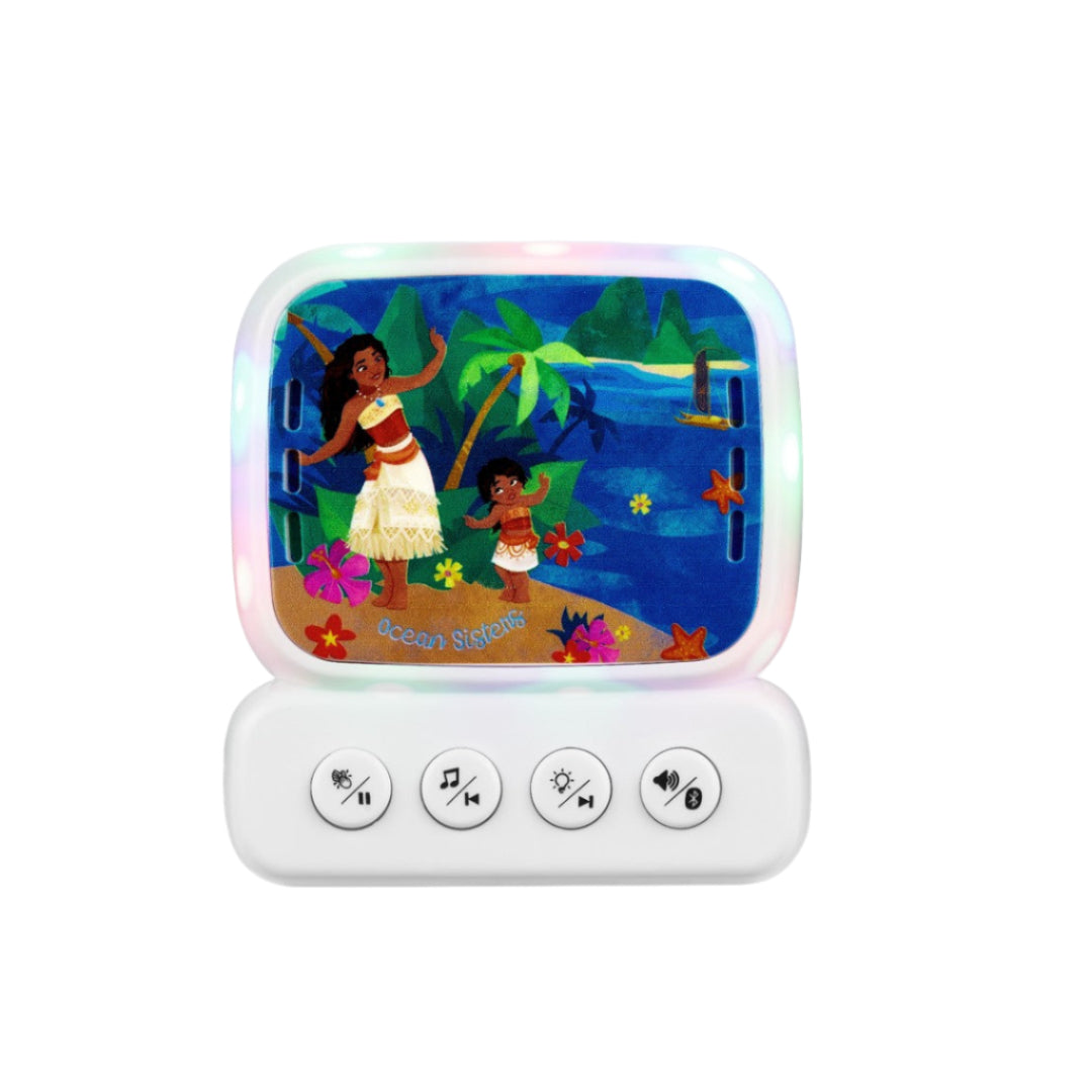 Disney Moana 2 Mini Bluetooth Karaoke Machine with Belt Hook