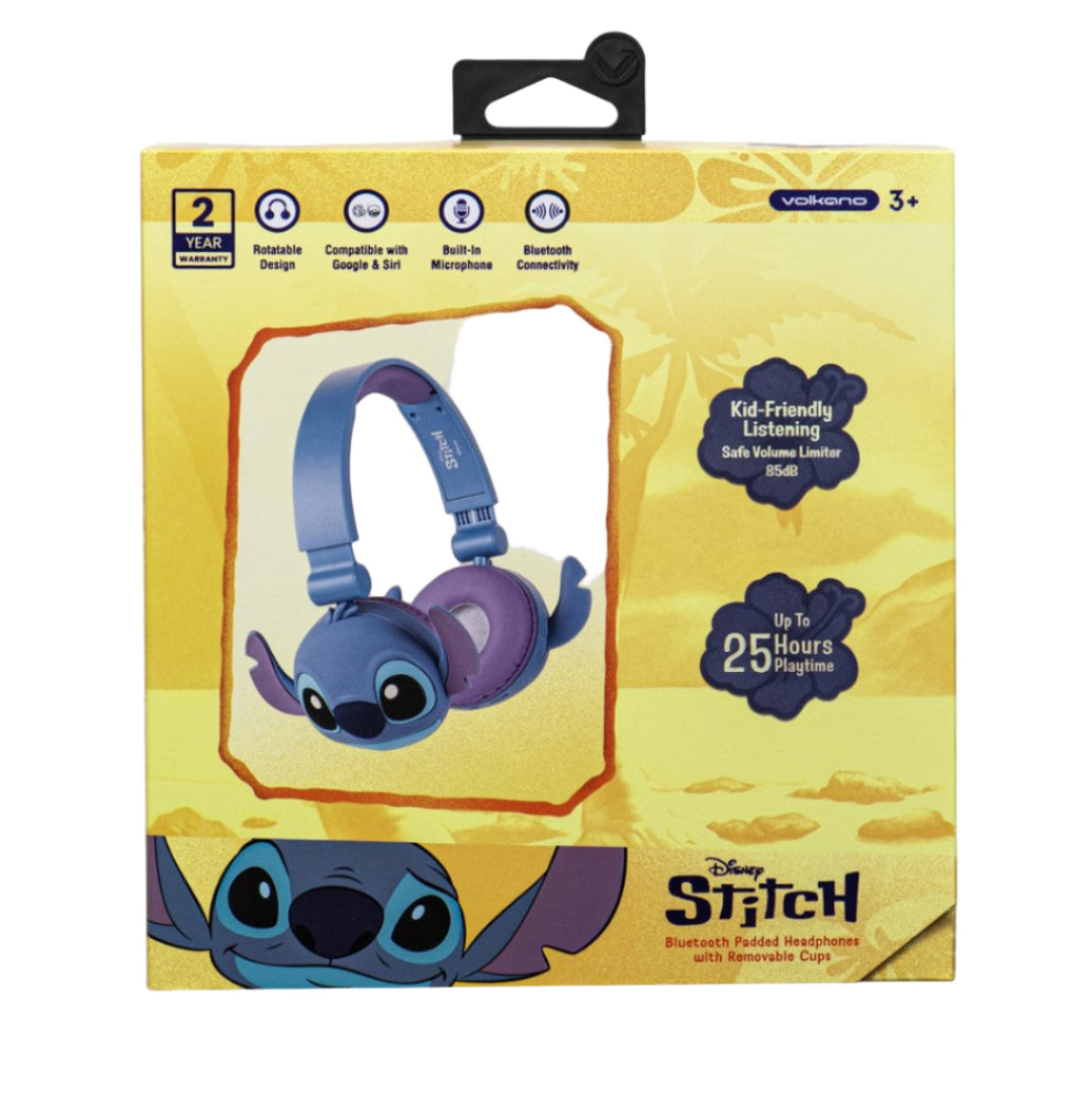 Stitch Bluetooth Padded Headphone with Removable Cups