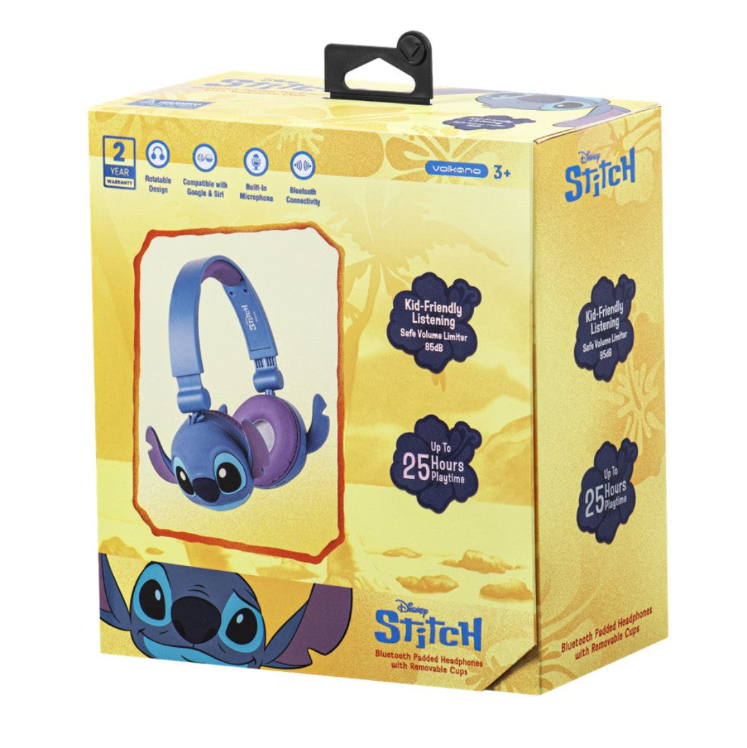Stitch Bluetooth Padded Headphone with Removable Cups