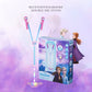 Disney Frozen Double Karaoke Mic Stand with Colourful Lights