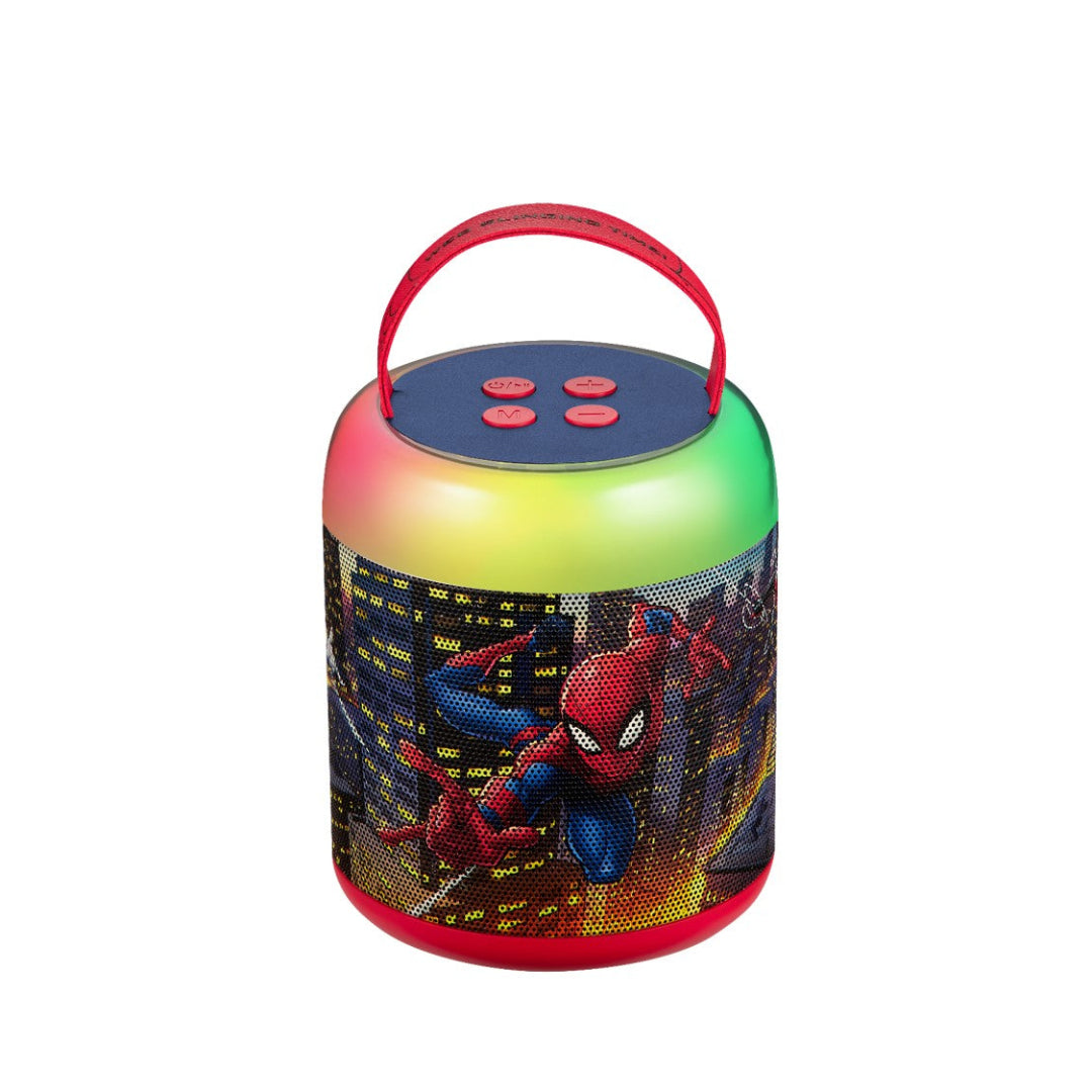 Spider-Man LED Karaoke Speaker with Microphone